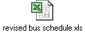 revised bus schedule.xls